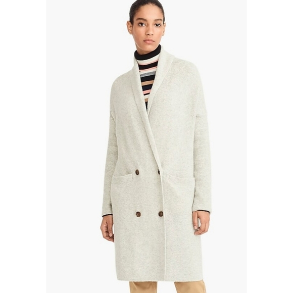 J.Crew Double-breasted cardigan coat in Supersoft yarn - Picture 8 of 10
